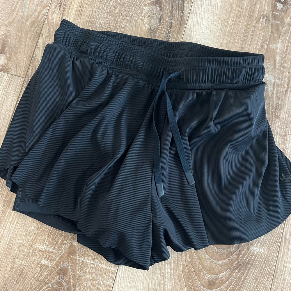 Women’s Double Layer Run Shorts 2.5” from JoyLab - Black S